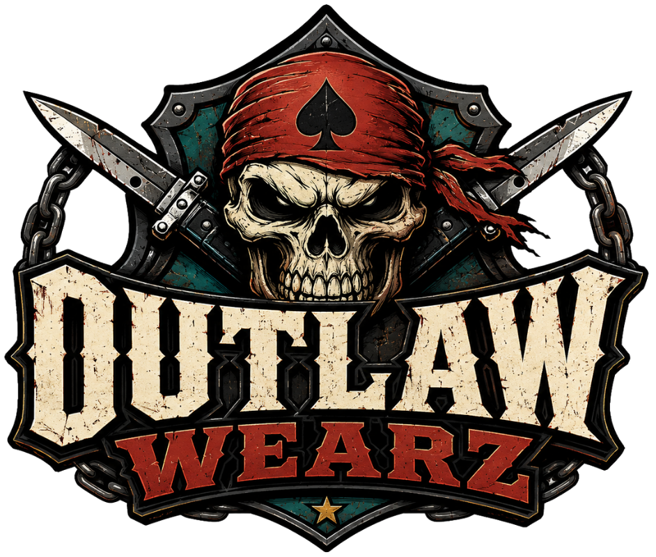 Logo for Outlaw Wearz Clothing Brand.